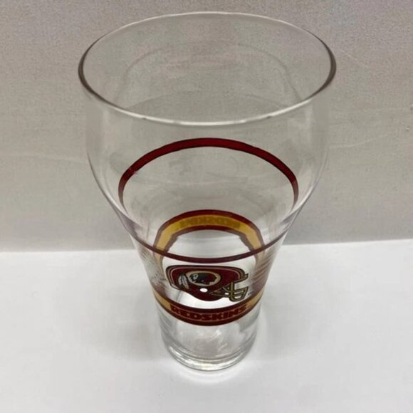 Vintage Washington Redskins NFL Superbowl XXVI 26 Coca Cola Glass Cup - Picture 3 of 15